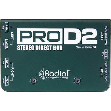 Caja Directa Radial Pro-d2 Pasiva